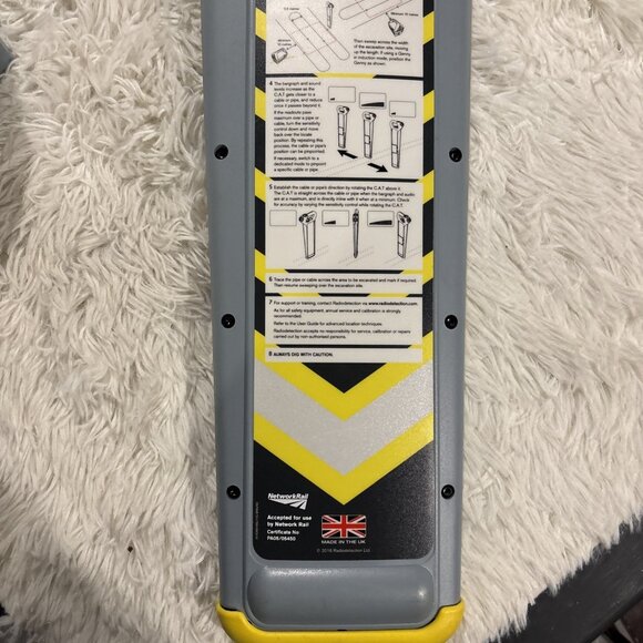 Radiodetection SPX CAT 4+ Locator w/ Genny4 Transmitter w/ Clamp - Picture 10 of 11